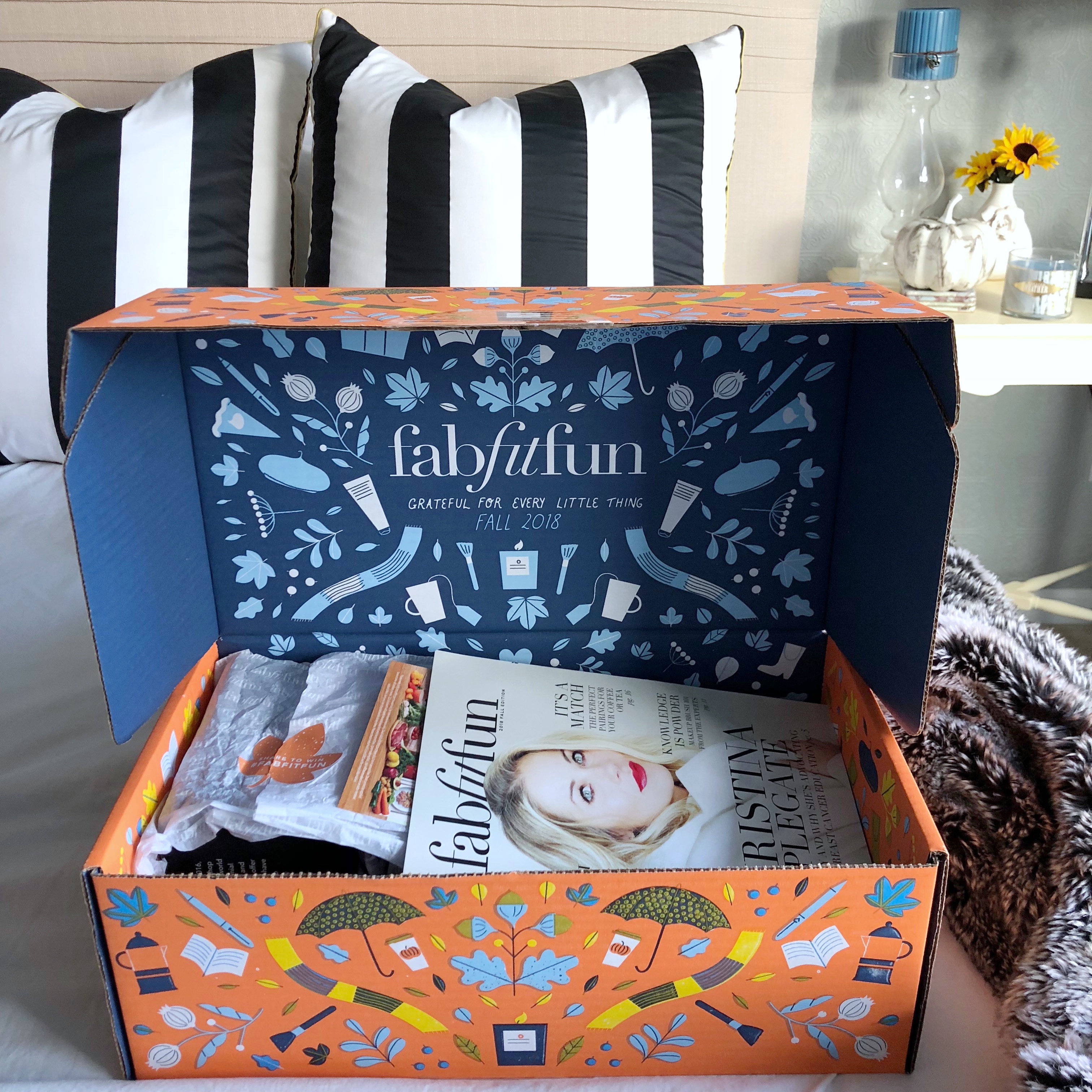 Fab Fit Fun Fall 2018 Box and Sign up unboxing 