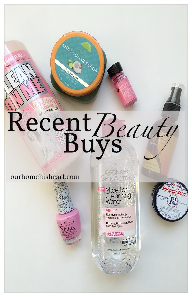 Recent Beauty Buys