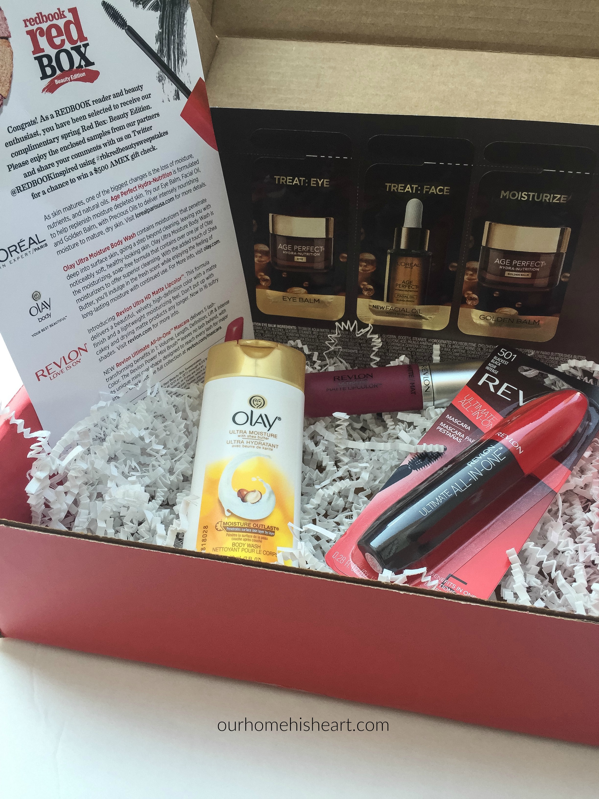 Redbook Red Box Beauty Edition Spring 2016