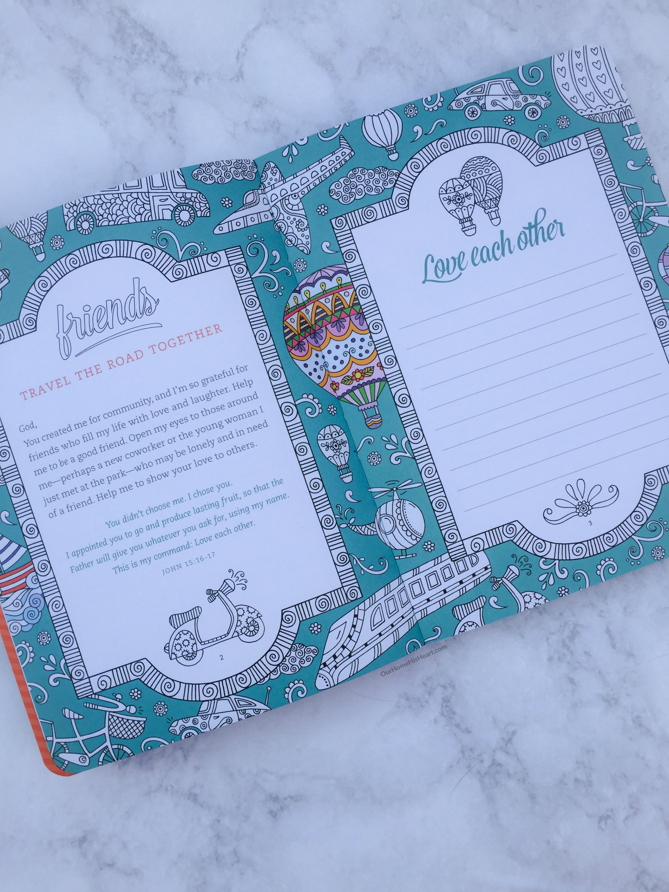 Gratitude: A Prayer and Praise Coloring Journal