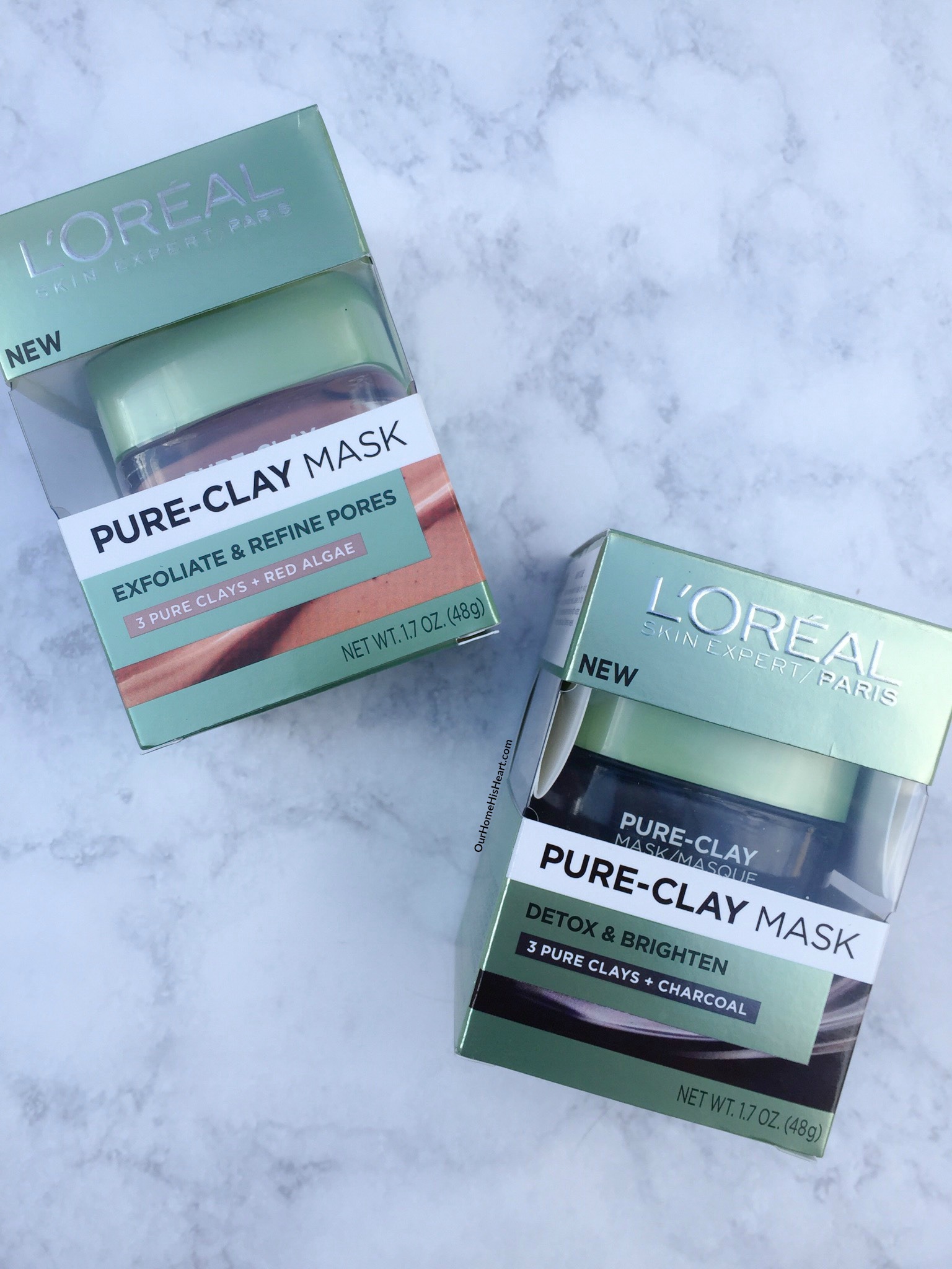 L"Oreal Pure Clay Masks Review 