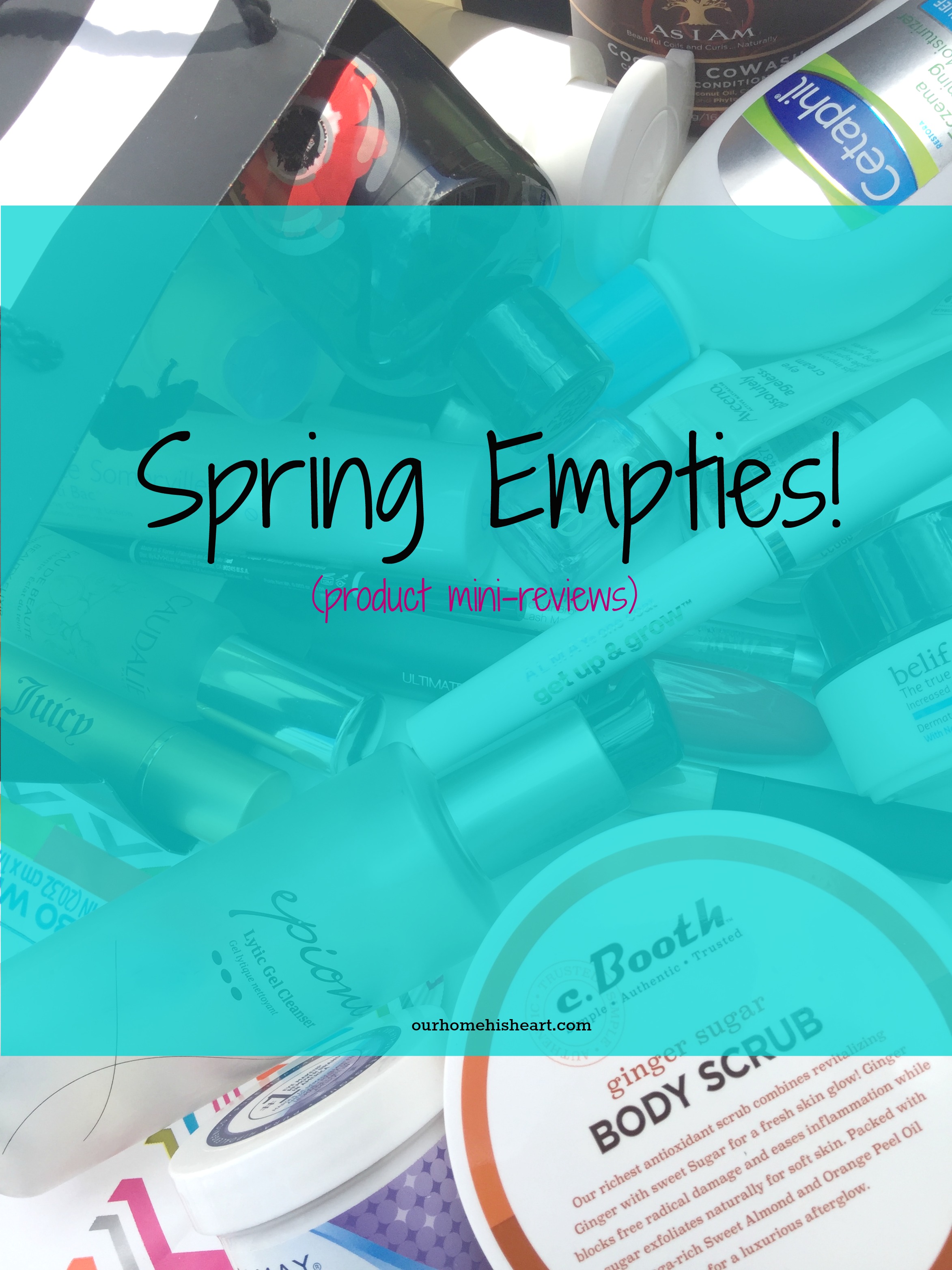 Empties for Spring 2017 