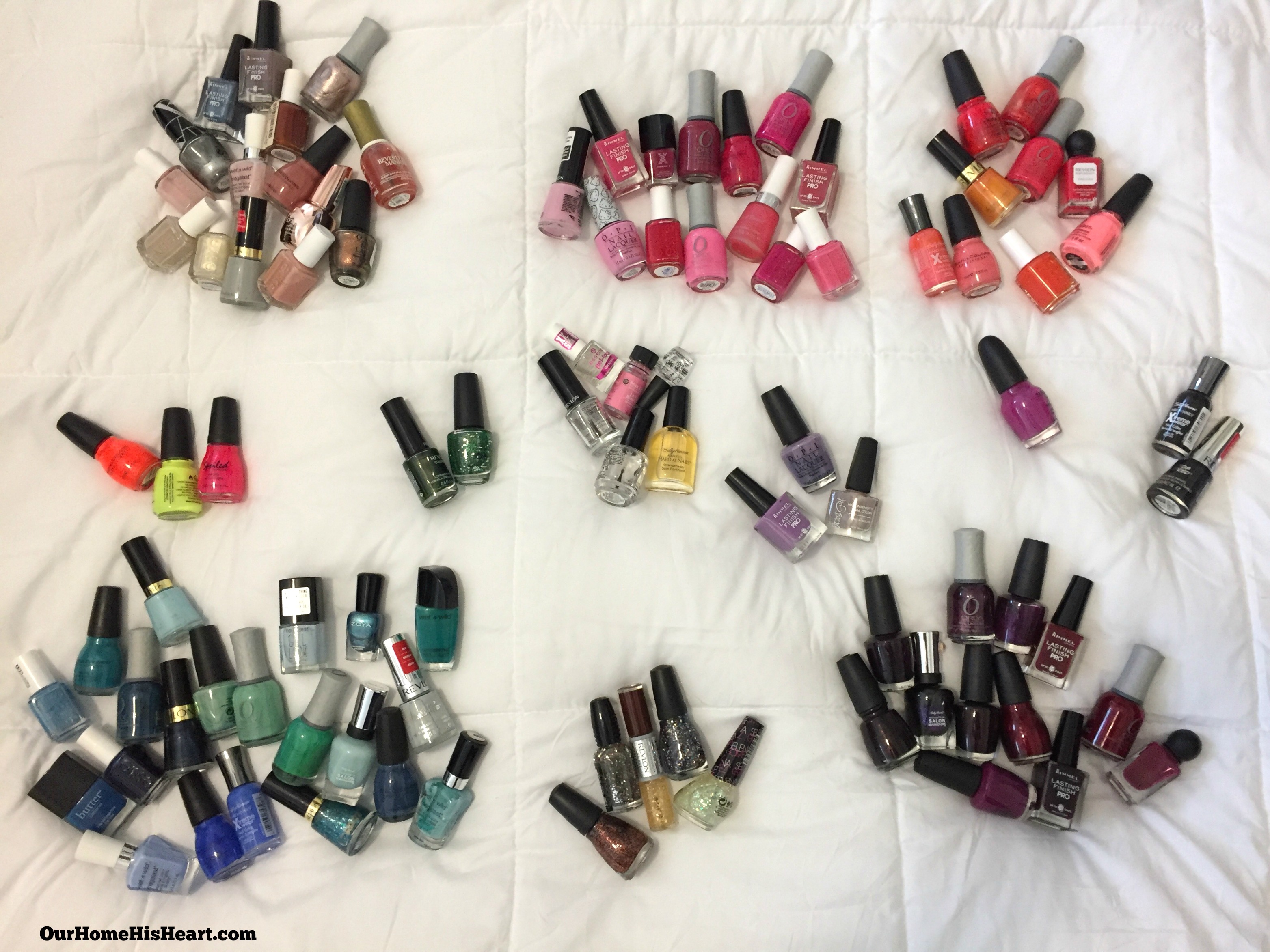 Nail Polish Declutter 