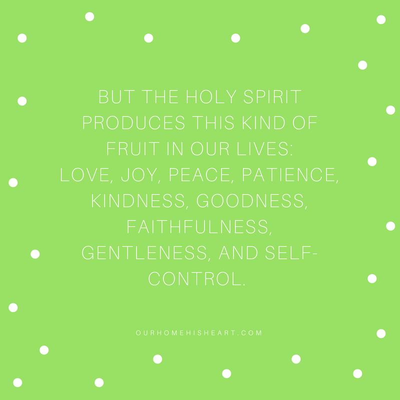 Fruit of the Spirit Devotion Series