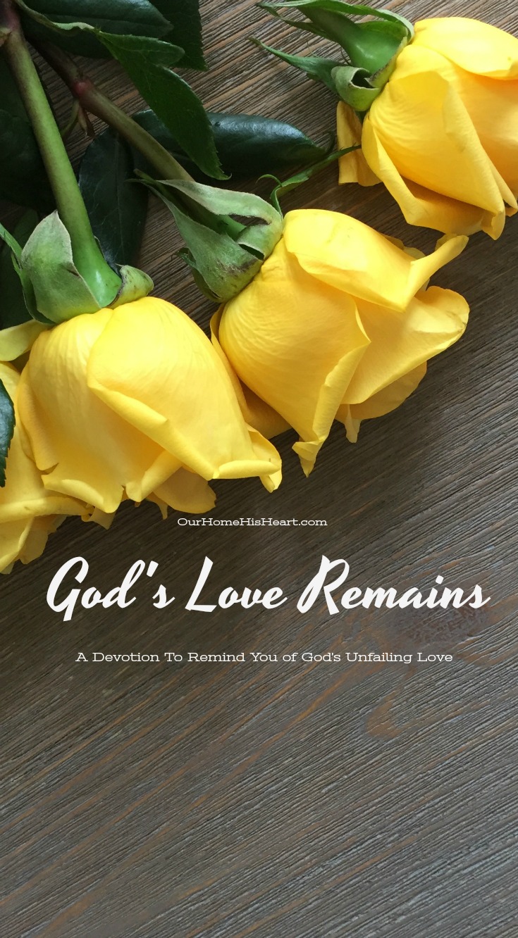 God's Love Remains Devotion