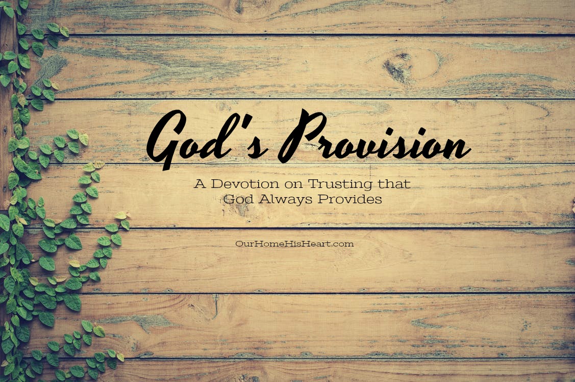 God's Provision Devotion