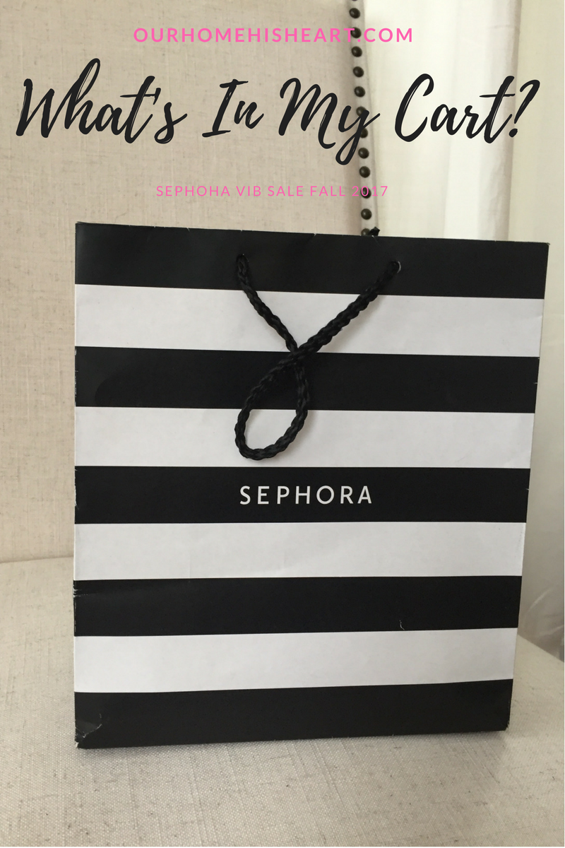 Sephora VIB Sale fall 2017