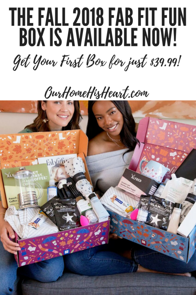 The Fall Fab Fit Fun Box is Here | Details + $10 off Your First Box